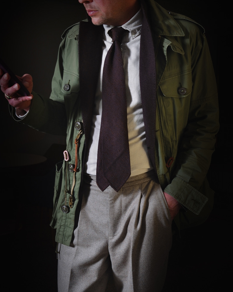 Field Note on Fabric: Twill, Flannel and Shantung Silk