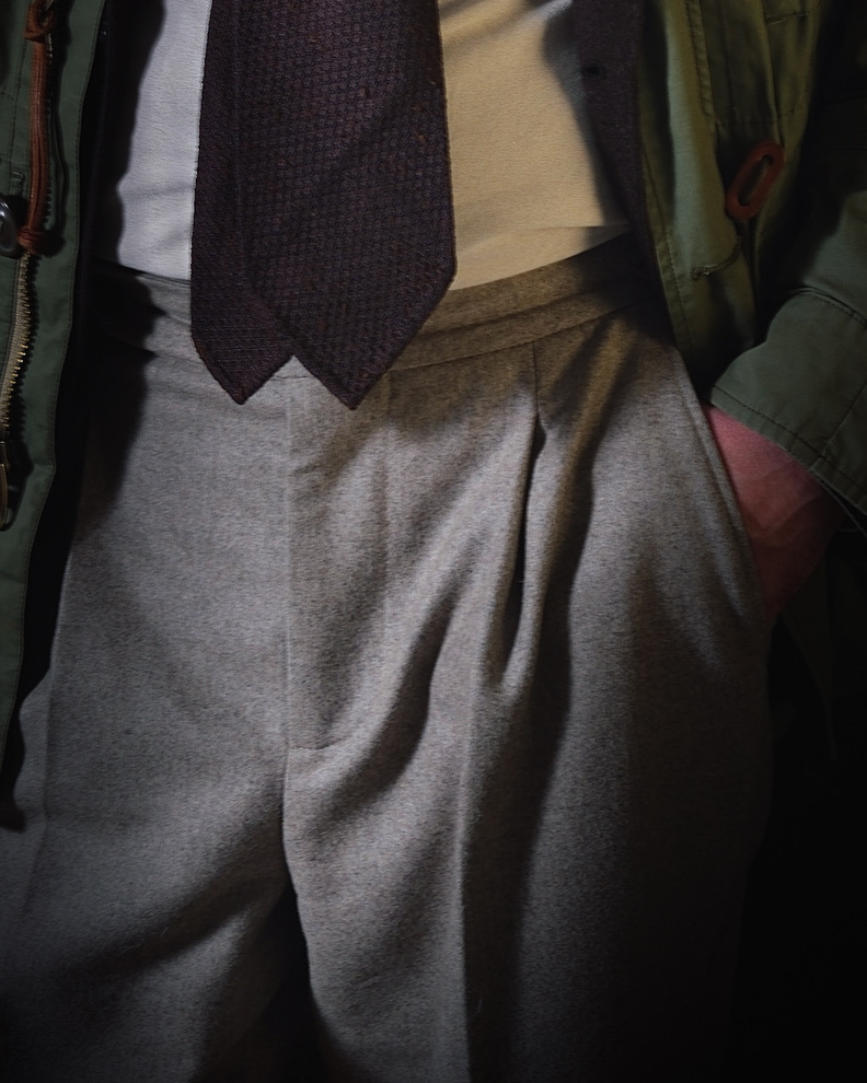 Field Note on Fabric: Twill, Flannel and Shantung Silk