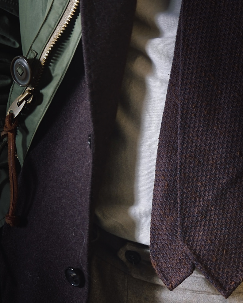 Field Note on Fabric: Twill, Flannel and Shantung Silk